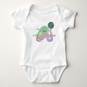 ロリポップ子供へタコ&ベビーTシャツ ベビーボディスーツ