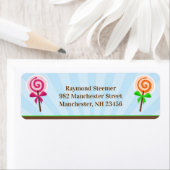 ロリポップ差出人住所ラベル ラベル (インサイチュ)