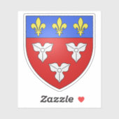 ロリレ・オルレアンの紋章 シール (シート)