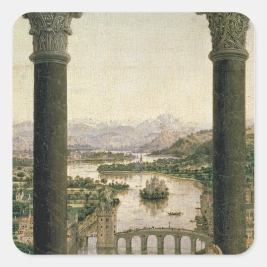 ロリン・マドンナ1435年 スクエアシール (正面)