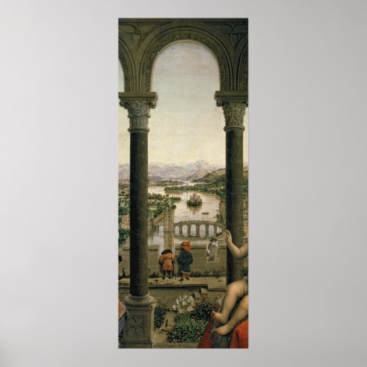 ロリン・マドンナ1435年 ポスター (正面)