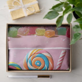 ロリーブポップ・アートのケデクページティッシュペーパー 薄葉紙 (ギフト)