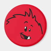 ロリーポリのモンスターマグネット(顔版) マグネット (正面)