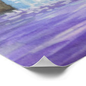 ロリー・カレルによる星空の夜 ポスター (角)