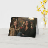 ロリー&ロレライが映画を見る カード (黄色い花)