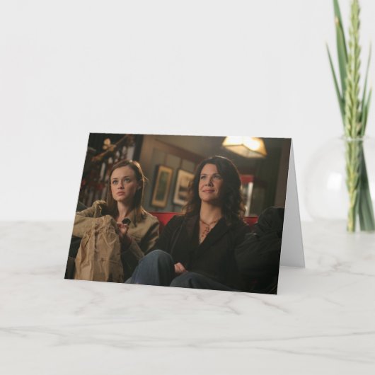 ロリー&ロレライが映画を見る カード (正面)