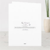 ロリ地方Higgins著絵を描く"Ka No'ono'o"。 8.5x11 カード (裏面)