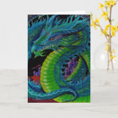 ロリ地方Karels著ネオンドラゴンII カード (黄色い花)