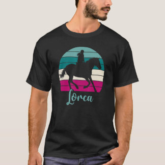 ロルカ名ギフト – エクエストランシャツロルカホースギール Tシャツ