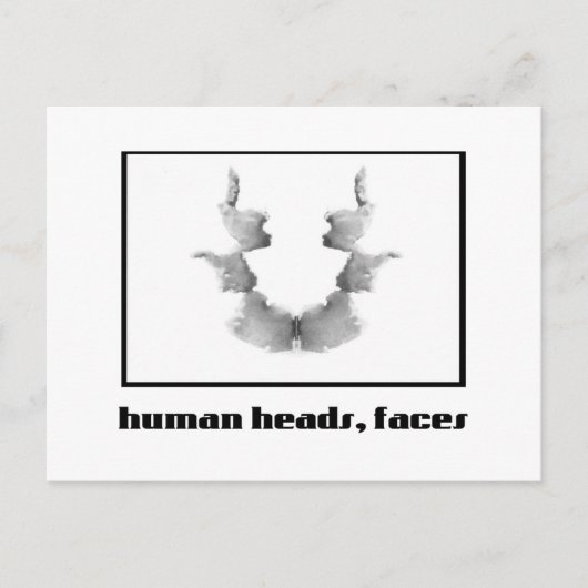 ロルシャチインクブロ7 ポストカード (正面)