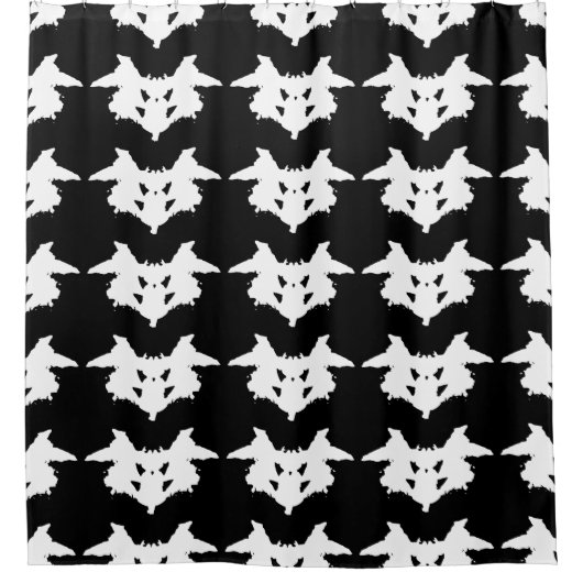 ロルシャッインクブロ シャワーカーテン (正面)