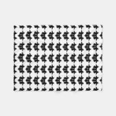 ロルシャッインクブロ フリースブランケット (正面(横))