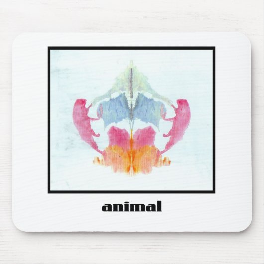 ロルシャッヒンクブロット8 マウスパッド (正面)