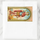 ロルチの聖フロリアン(BK 032) 長方形シール (バッグ)