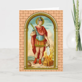 ロルチの聖フロリアン(BK 32)あいさつ空白のい カード