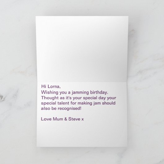 ロルナ カード (内部)