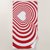 ロレイロ04バイハート ビーチタオル (正面)