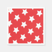 ロレイロ08スターレッド スタンダードカクテルナプキン (正面)