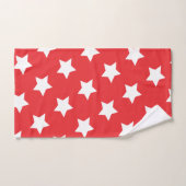 ロレイロ08スターレッド バスタオルセット (ハンドタオル)