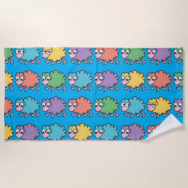 ロレイロ15誰がbeeeと言った ビーチタオル