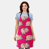 ロレイロ19オインキオインク エプロン (着用した状態)