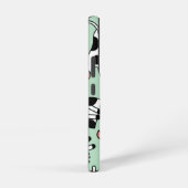 ロレイロ22花火力牛 SAMSUNG GALAXYケース (右側面)