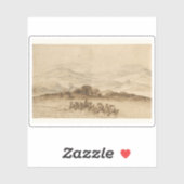 ロレイン農場労働者とのラチウムの風景 シール (シート)