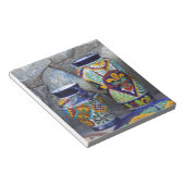 ロレカラフルトのダウンタウンで販売する陶器 ノートパッド (アングル)