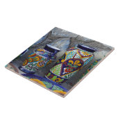 ロレカラフルトの中心街で売られる陶器 タイル (側面)