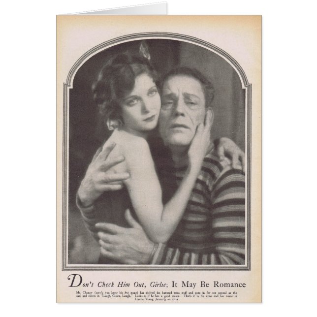 ロレッタ・ヤングLon Chaney 1928年 (正面)