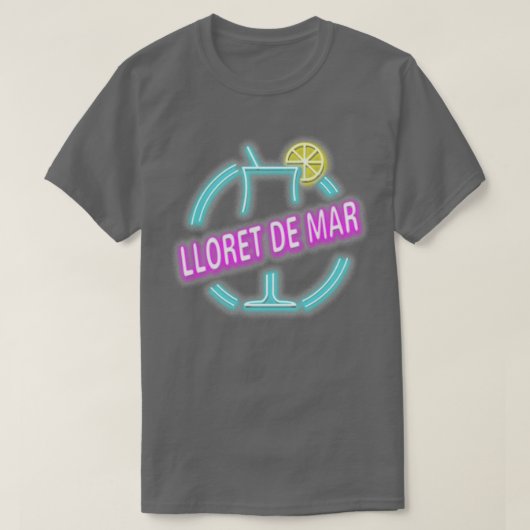 ロレデマールカクテルサマーデザイン Tシャツ (デザイン正面)