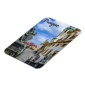 ロレト・プラハ教会の石天使と階段 マグネット (左側)