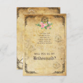 ロレプレイ・ゲーマー私の花嫁のメイドになる? 招待状 (正面/裏面)