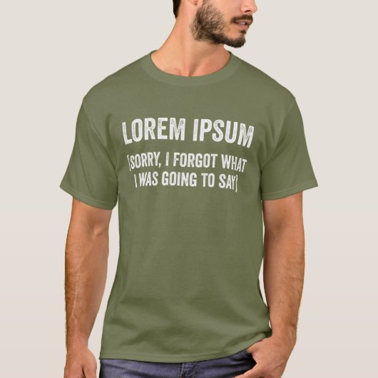 ロレムIpsum Tシャツ (正面)