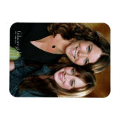 ロレリ&ロリークローズアップポートレート マグネット (横)