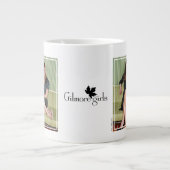 ロレリ&ロリーシッティングオンソファポートレート ジャンボコーヒーマグカップ (正面)