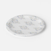  ロレンジャーフローラダイヤモンドパーティープレート ペーパープレート (アングル)