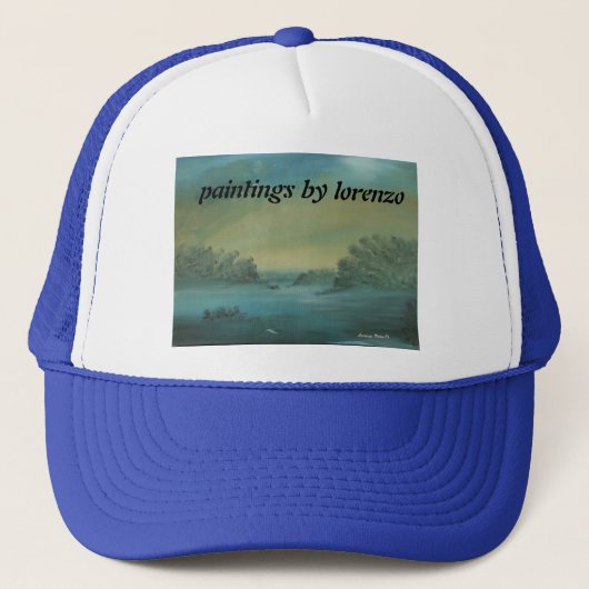 ロレンツォ著絵画 キャップ (正面)