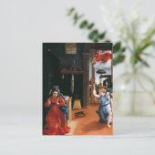 ロレンツォ・ロットによるレカナティの受胎告知 ポストカード (スタンド正面)