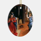 ロレンツォ・ロットによるレカナティ受胎告知 セラミックオーナメント (右)