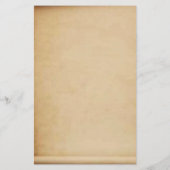 ロレンツォ・ロットによる受胎告知、フローラ・パーチメント 便箋 (裏面)