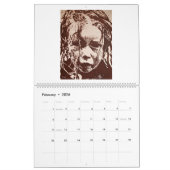 ロレンツォAguayo著絵画 カレンダー (2月 2026)