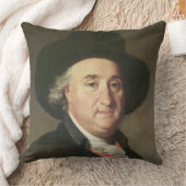 ロレンツォdi Credi 1488年のポートレート(パネルの油) クッション (ブランケット)