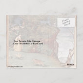 ロレン賛美ツォ・ロットによる聖クレの ポストカード (裏面)