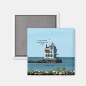 ロレーインハーバーウエストブレークウォーターライトマンジェ マグネット (正面/裏面)