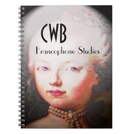 ロレーナフランスのバロック文字 ノートブック