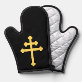 ロレーヌ十字架 鍋つかみ (正面/裏面)