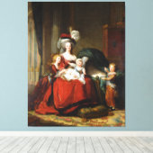 ロレーヌ・ハプスブール キャンバスプリント (インサイチュ (ウッドフロア))