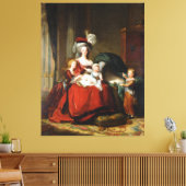 ロレーヌ・ハプスブール キャンバスプリント (インサイチュ (リビング))