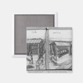 ロレーヌ・ラ・クロワ・オーマインズの銀鉱山 マグネット (正面/裏面)